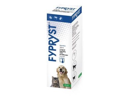 Fypryst 2,5 mg/ml kožný spray pre mačky a psov 100 ml