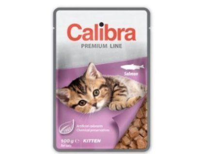 Calibra Cat Premium Kitten Salmon 100g