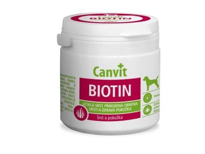 Canvit Biotin pre psy 230 tbl. 230 g