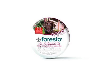 Foresto 4,50 g + 2,03 g obojok pre psy nad 8 kg