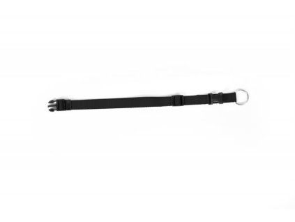Obojok DUVO+ Nastaviteľný nylon čierny 22-35 cm/ 10mm