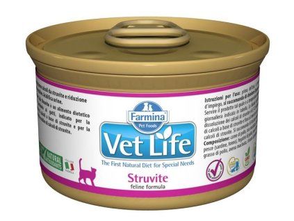 Farmina Vet Life cat Struvite konzerva 85 g