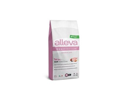 Alleva SP EQUILIBRIUM dog sensitive pork adult medium/maxi 12 kg