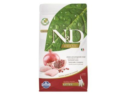 Farmina N&D cat PRIME kitten Chicken & pomegranate 10 kg