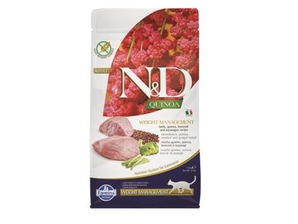 Farmina N&D cat GF QUINOA Weight Managment Lamb 1,5 kg