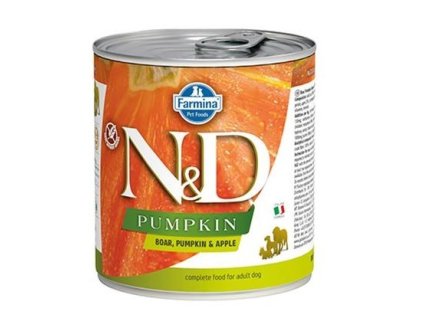 Farmina N&D dog PUMPKIN & boar & apple konzerva 285 g