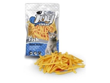 Pamlsok CALIBRA Joy CAT Classic Fish Stripes 70g