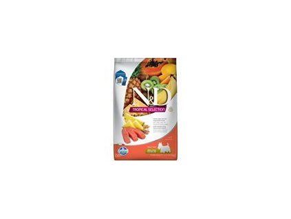 Farmina N&D dog TROPICAL SELECTION (AG) adult mini, salmon 5 kg