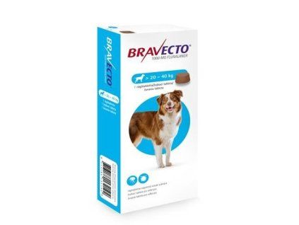 Dar pre SOS Psíky - Bravecto Dog L (20 do 40 kg ) 1 x 1 tbl.