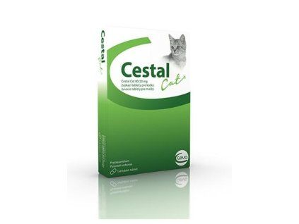 Dar pre OZ ZACHRÁNENÉ LABKY - Cestal cat 80/20 mg zuvacie 1 ks