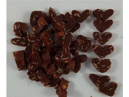 Pamlsok Salač Srdiečka hovädzie s treskou 100 g