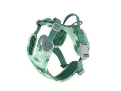 Postroj Hurtta Weekend Warrior zelený camo 80-100cm